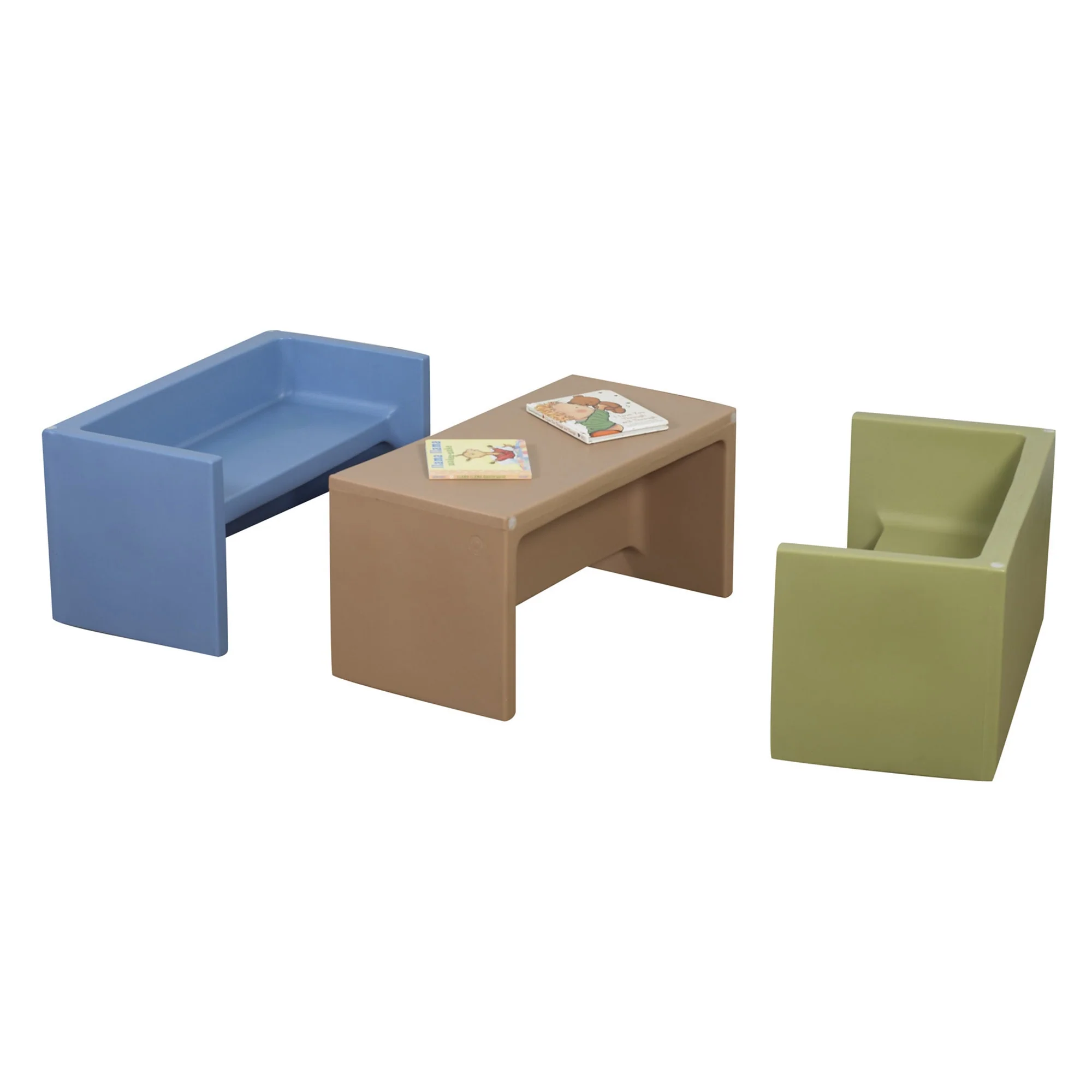 Cozy Woodland Adapta Bench Set of 3 - Image 3