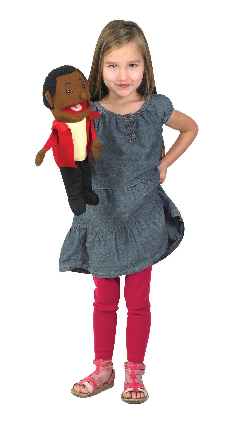 Diversified Children Puppets Set of 6 - Image 3
