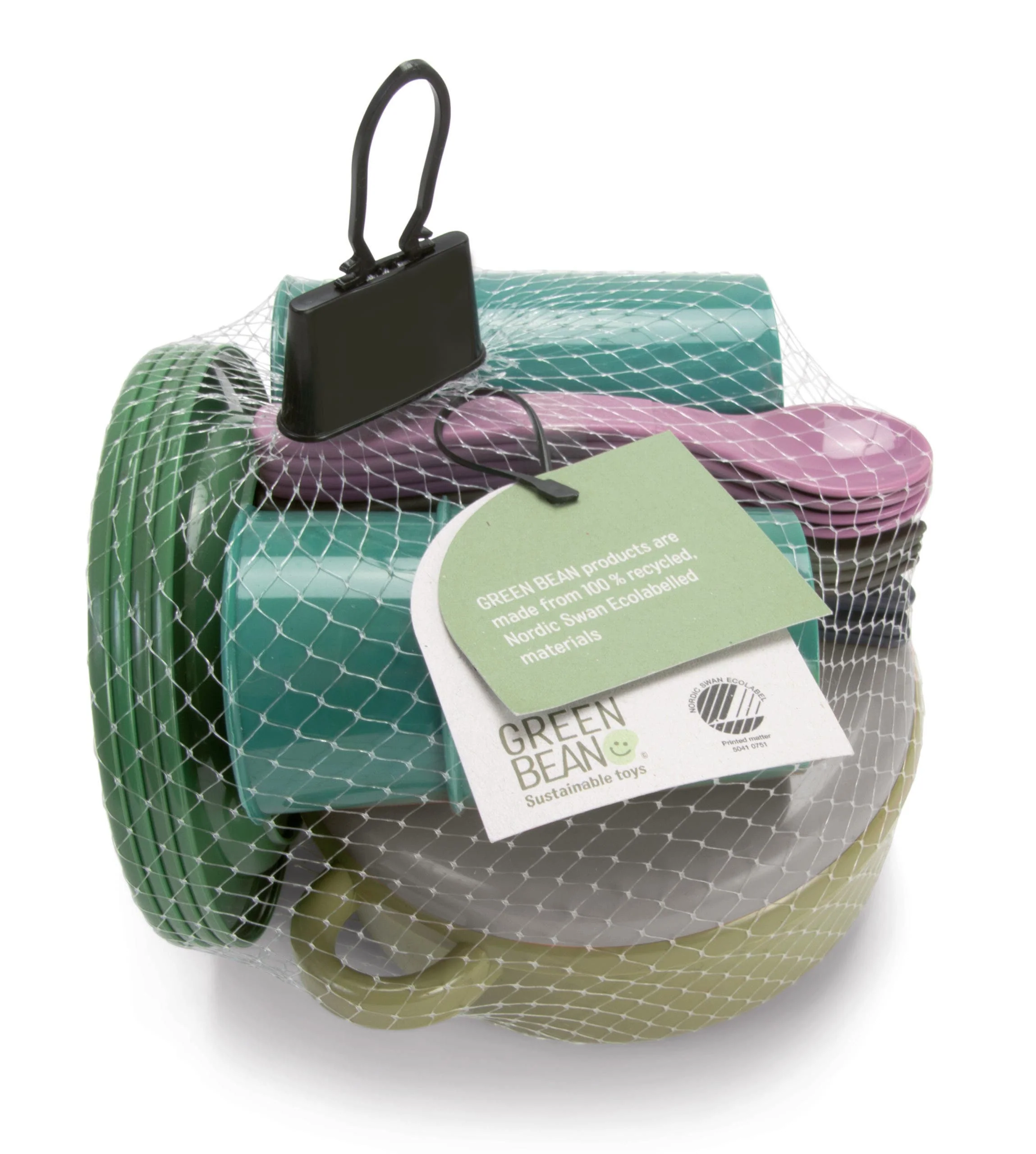 Green Bean Dinner Set In Net 22 Pcs - Image 5